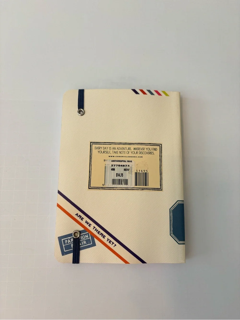 BNWT Anthropologie Stamp Collage Travel Journal